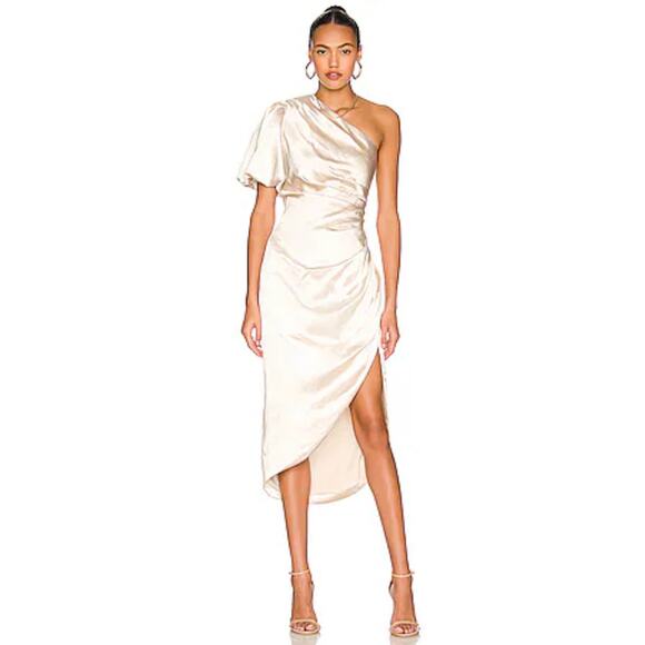 Elliatt Cinda Dress in Pearl - Picture 1 of 10